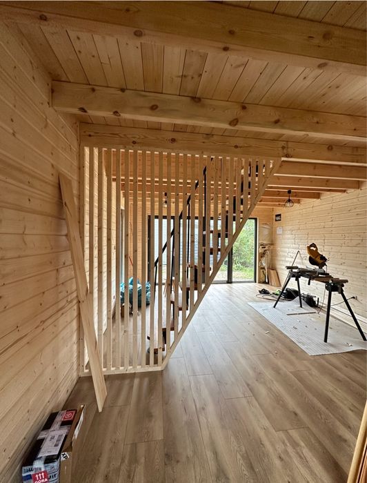 Nowoczesna Stodoła 70m2 / Stan Deweloperski / Modułowy domek