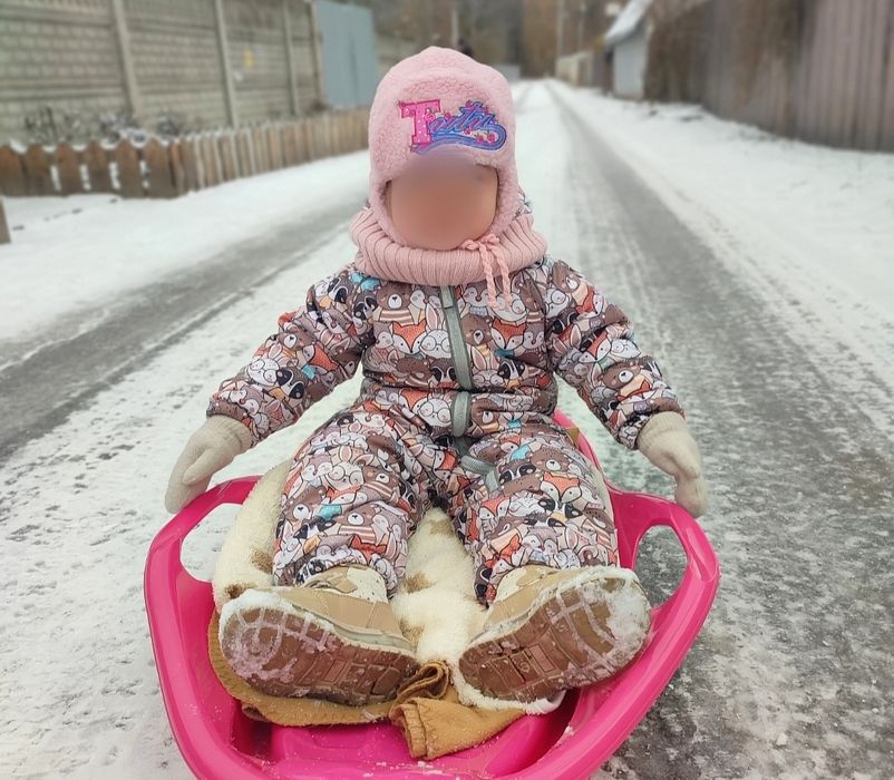 Детский зимний комбинезон 2-3 года