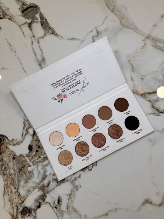 Glam Shop Paleta cieni do powiek Herbaciana róża Agnieszka Janoszka