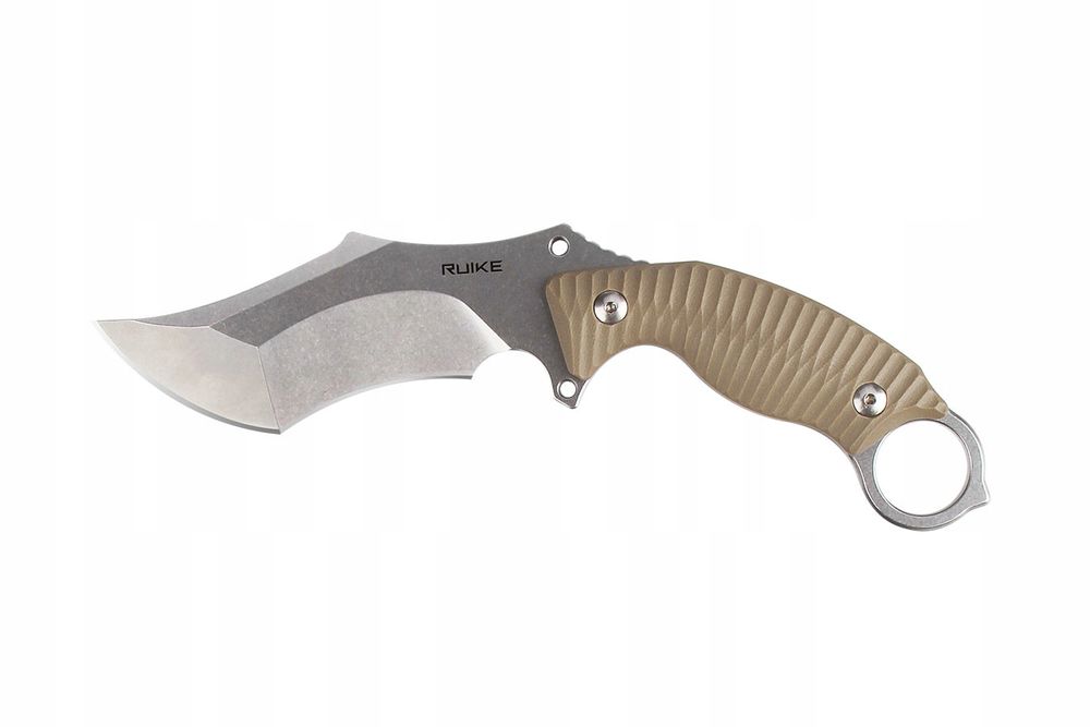Nóż Ruike F181-W karambit taktyczny wojskowy do samoobrony Pazur stal