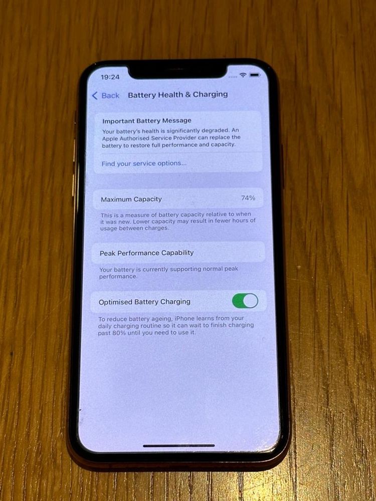 Iphone XS 512 GB usado em bom estado