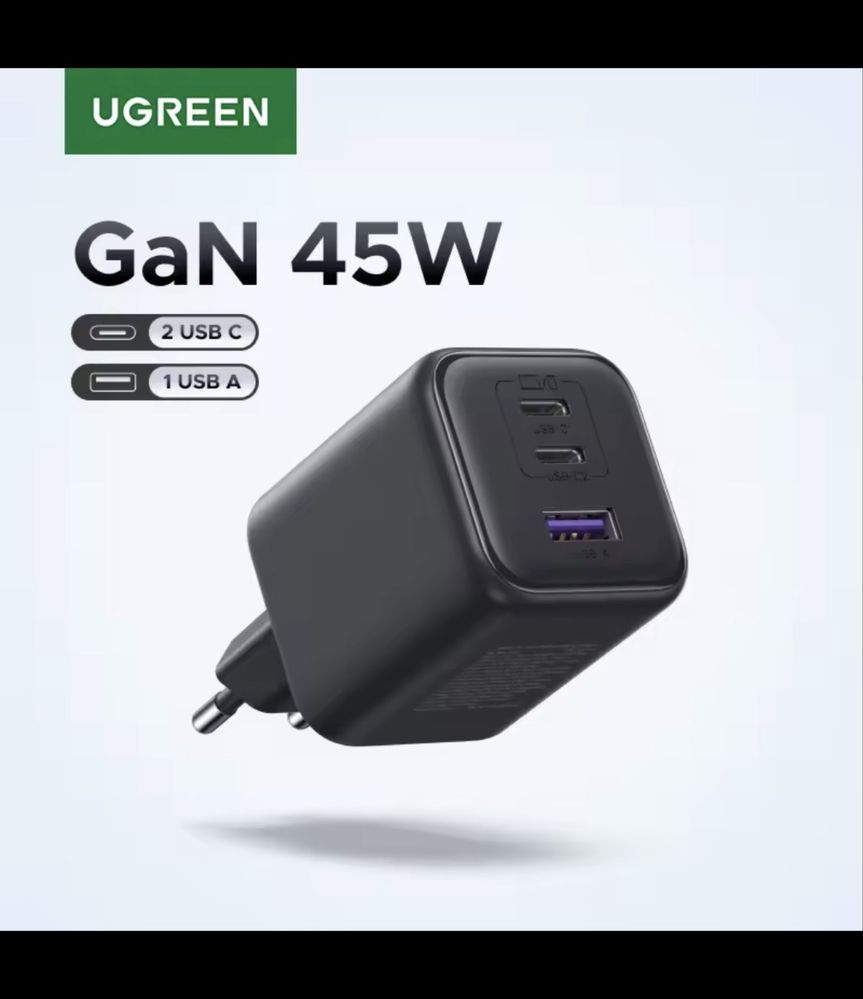 Зарядний блок UGREEN 45w