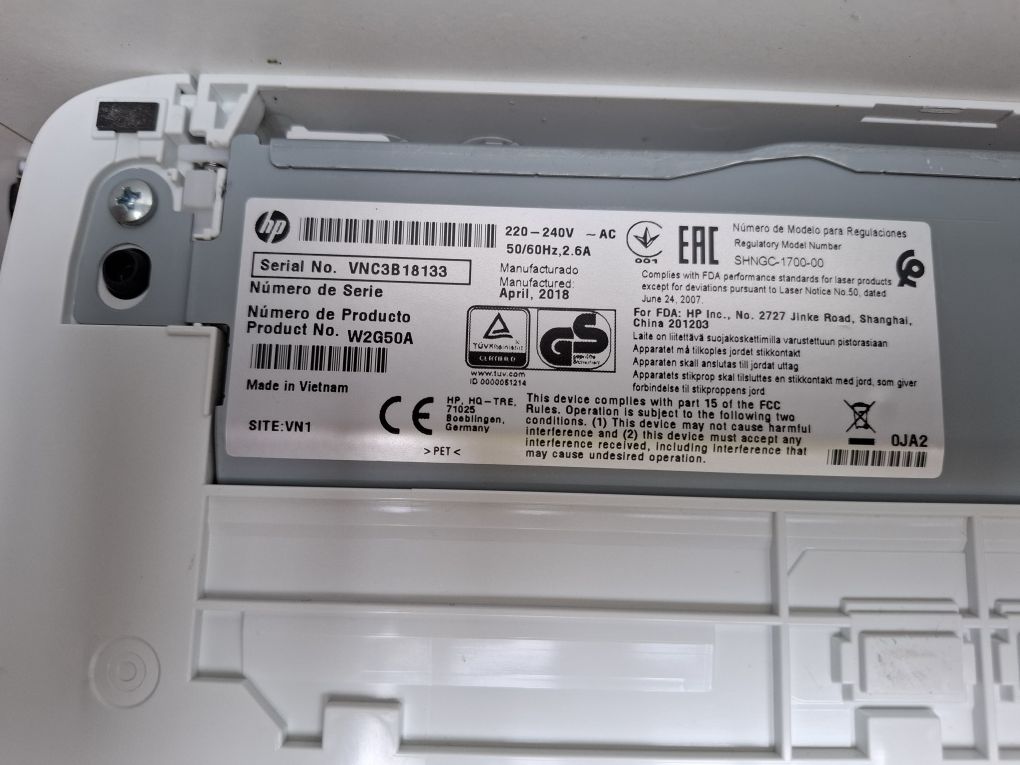 Принтер HP LaserJet w2g50a