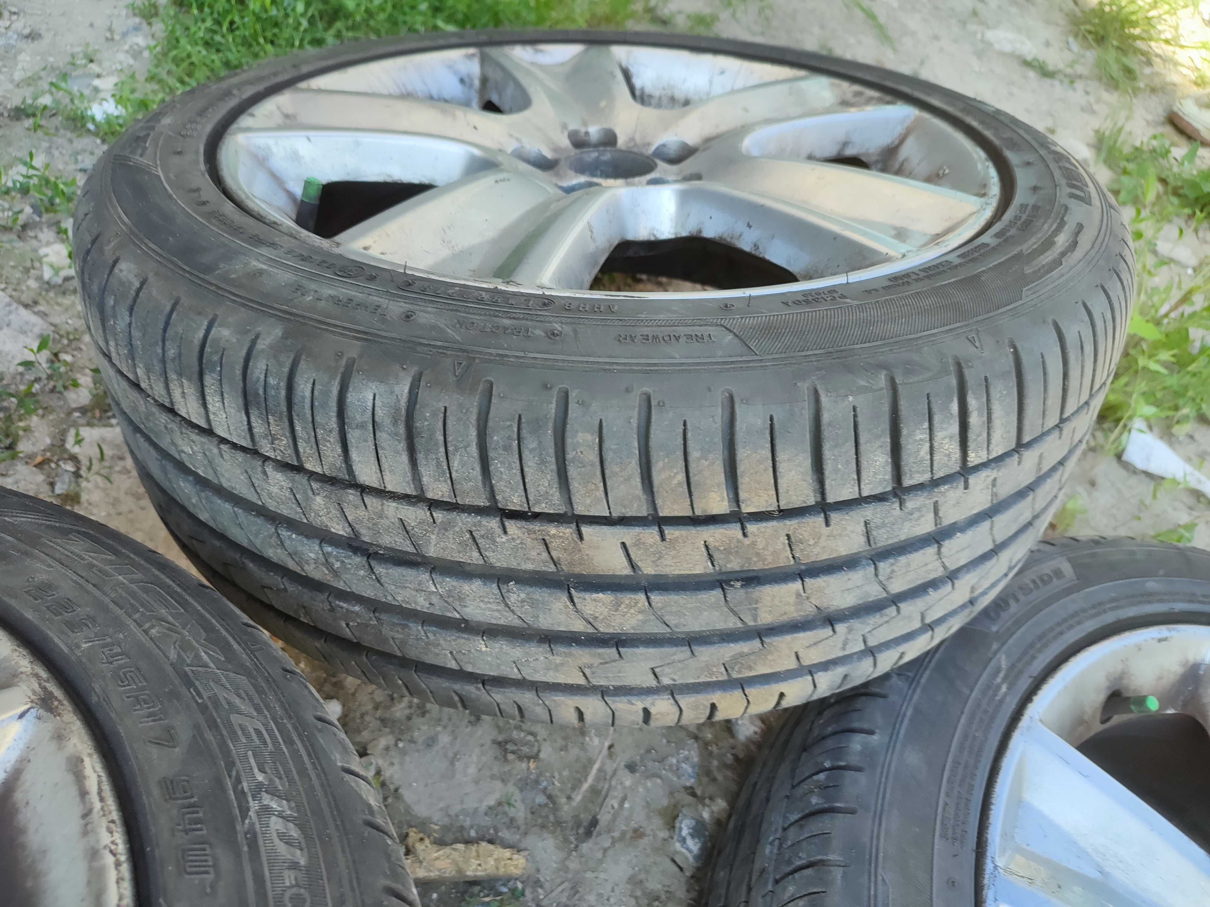 Диски комплект R17 5 x 100 7j ET48 dia 56.1 Subaru Legacy Forester