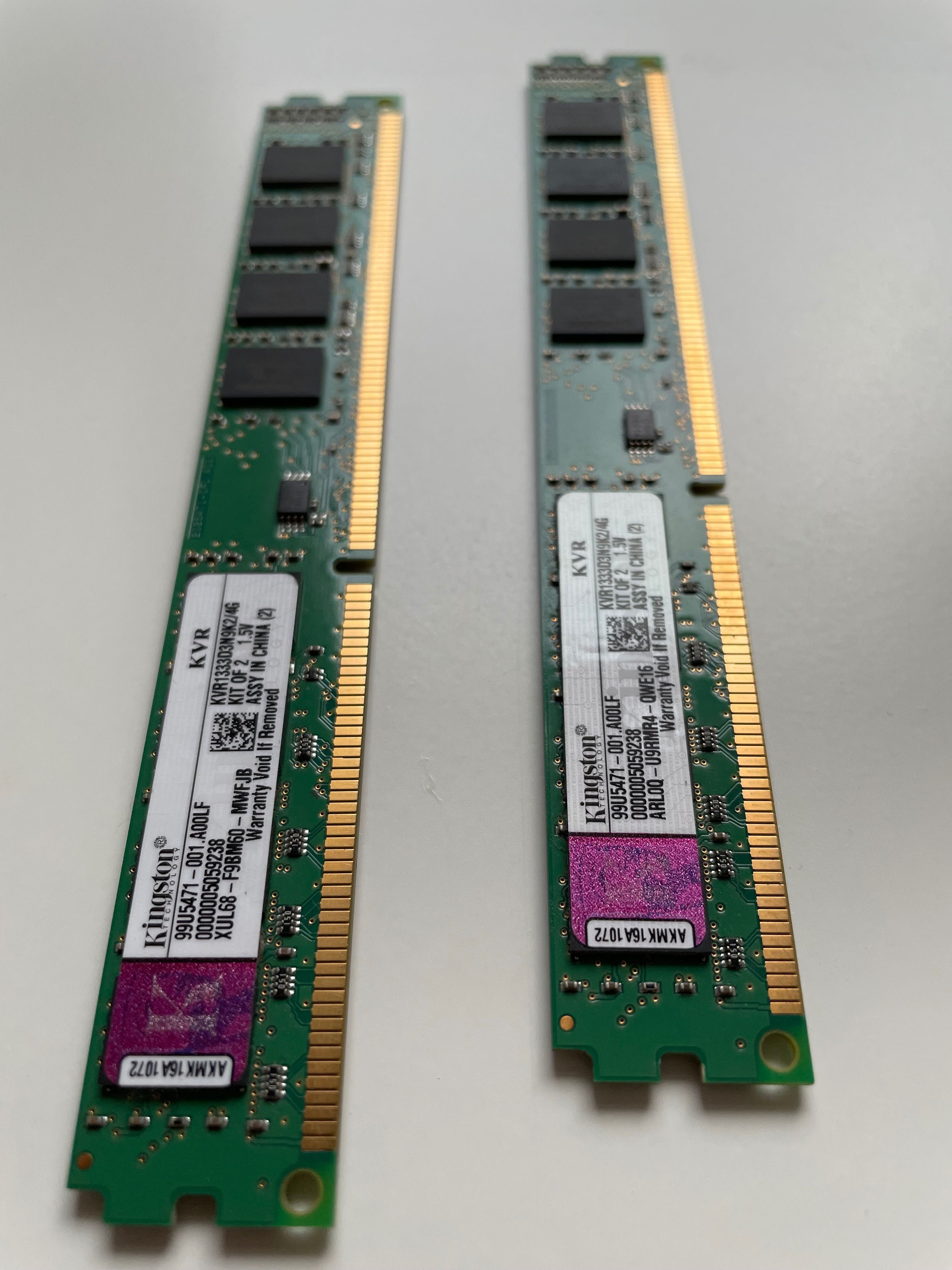 RAM Kingston KVR1333D3N9K2/4G 2x2GB