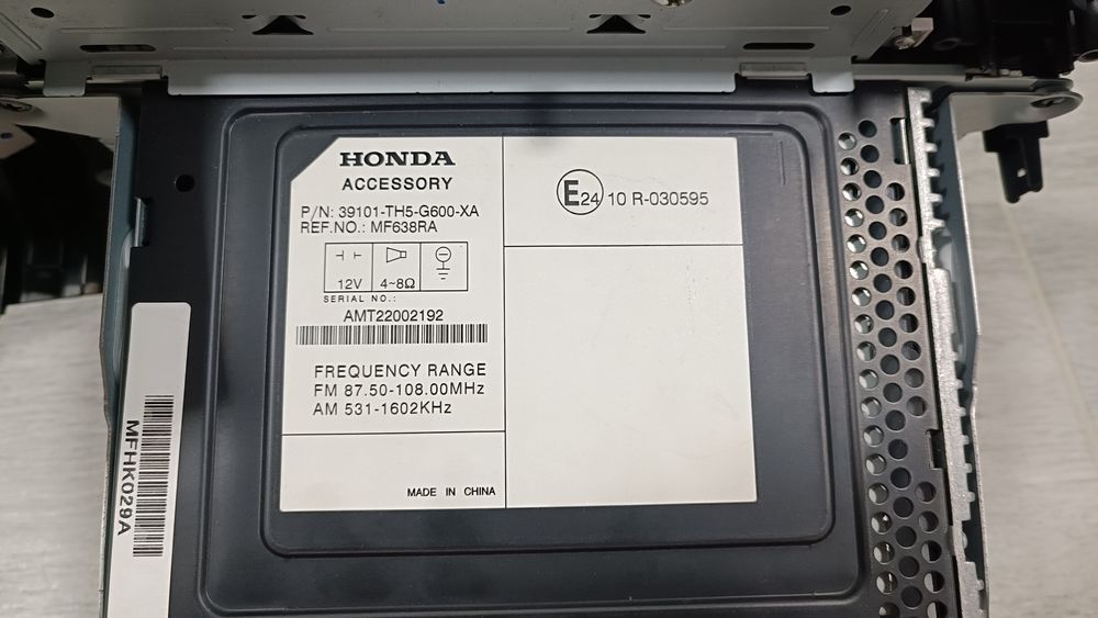 Rádio HONDA JAZZ 2011 Original