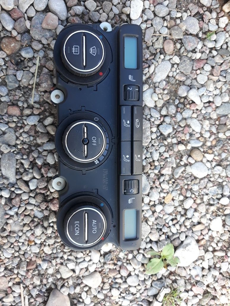 panel klimatyzacji nawiewu  vw touran