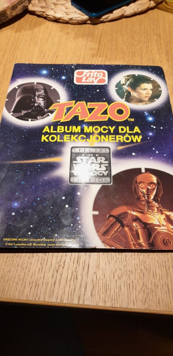 Tazo star wars album mocy lays 44/50