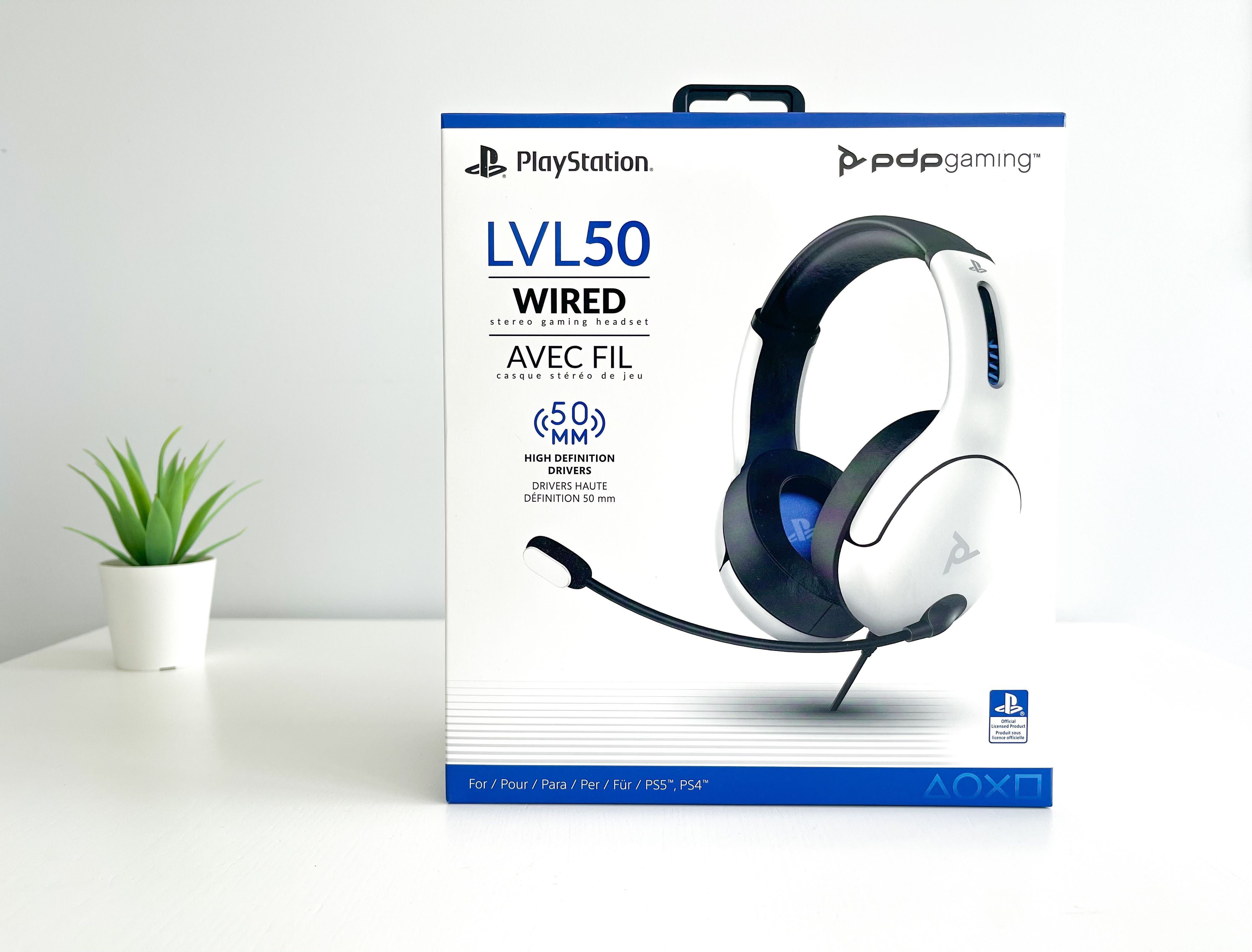 Headphones Oficiais Sony Playstation LVL50 - SELADOS