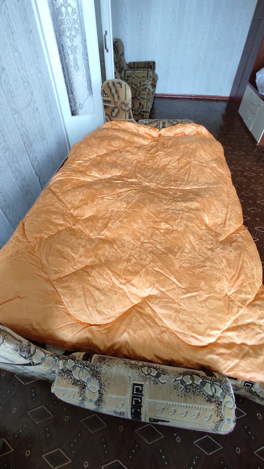Пуховое одеяло двухспальное  172х200 см