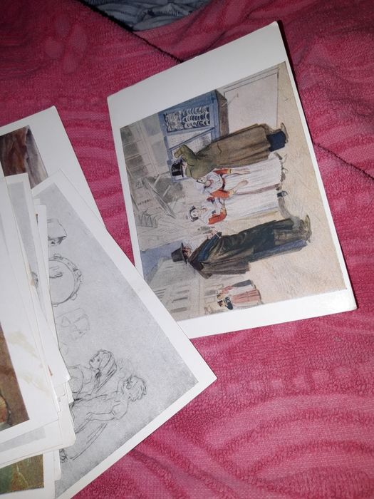 Открытки Рисунки и акварели Александра Иванова