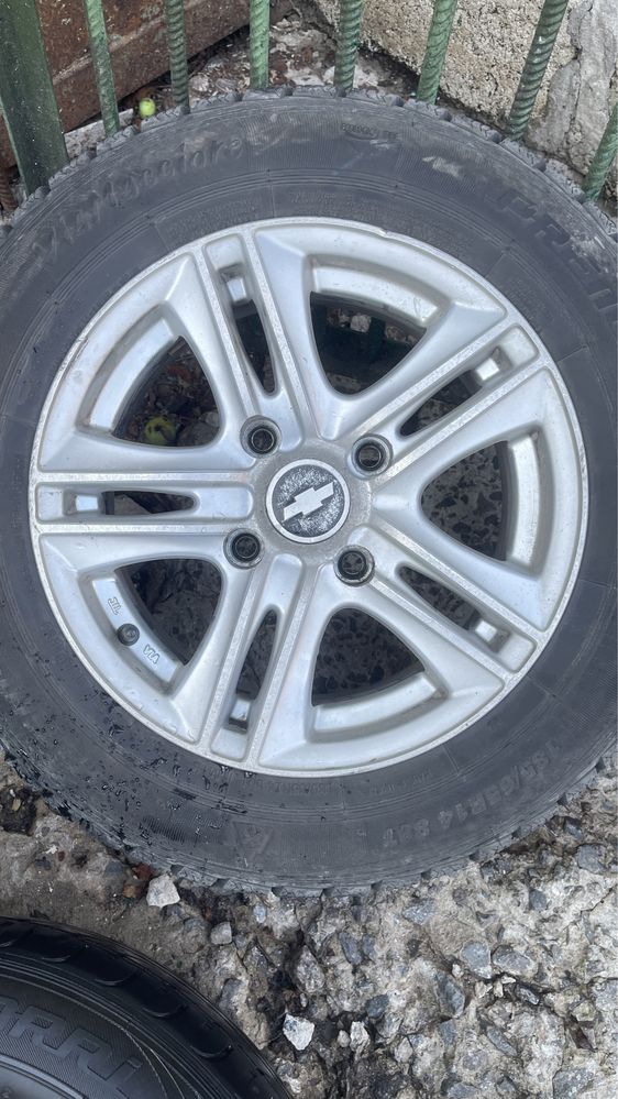 Диски r14 4x114,3 на Chevrolet lacceti