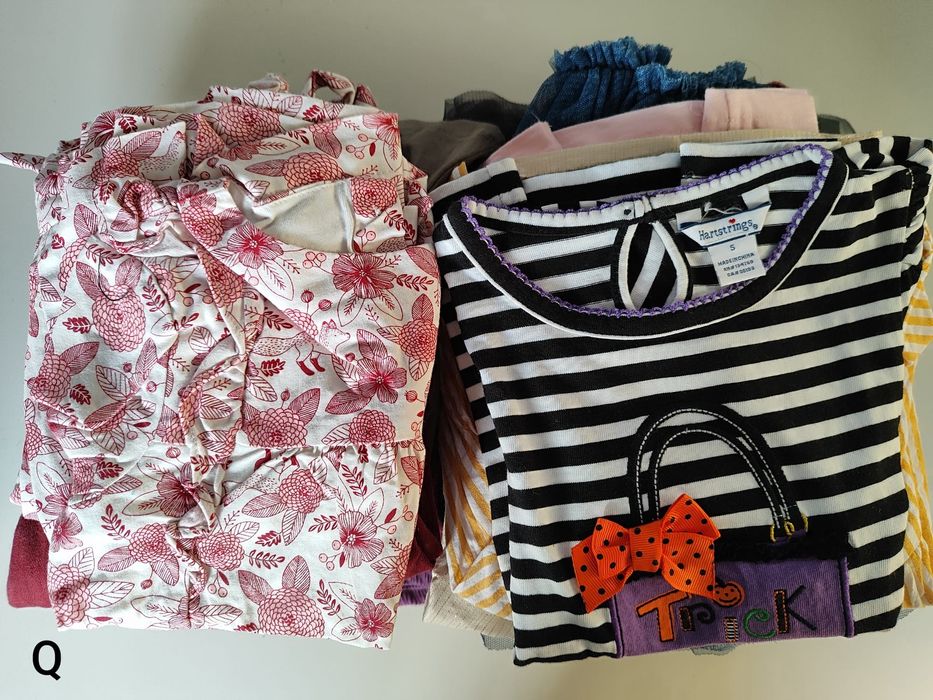 Lote roupa de menina 5 anos