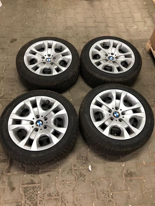 Felg stalowe z oponami zimowymi BMW X1  E84 2014 rok
