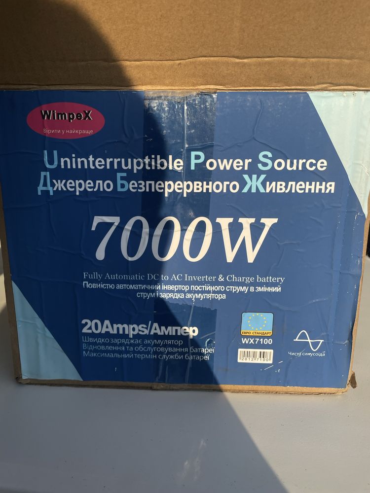 Інвертор wimpex 7000w