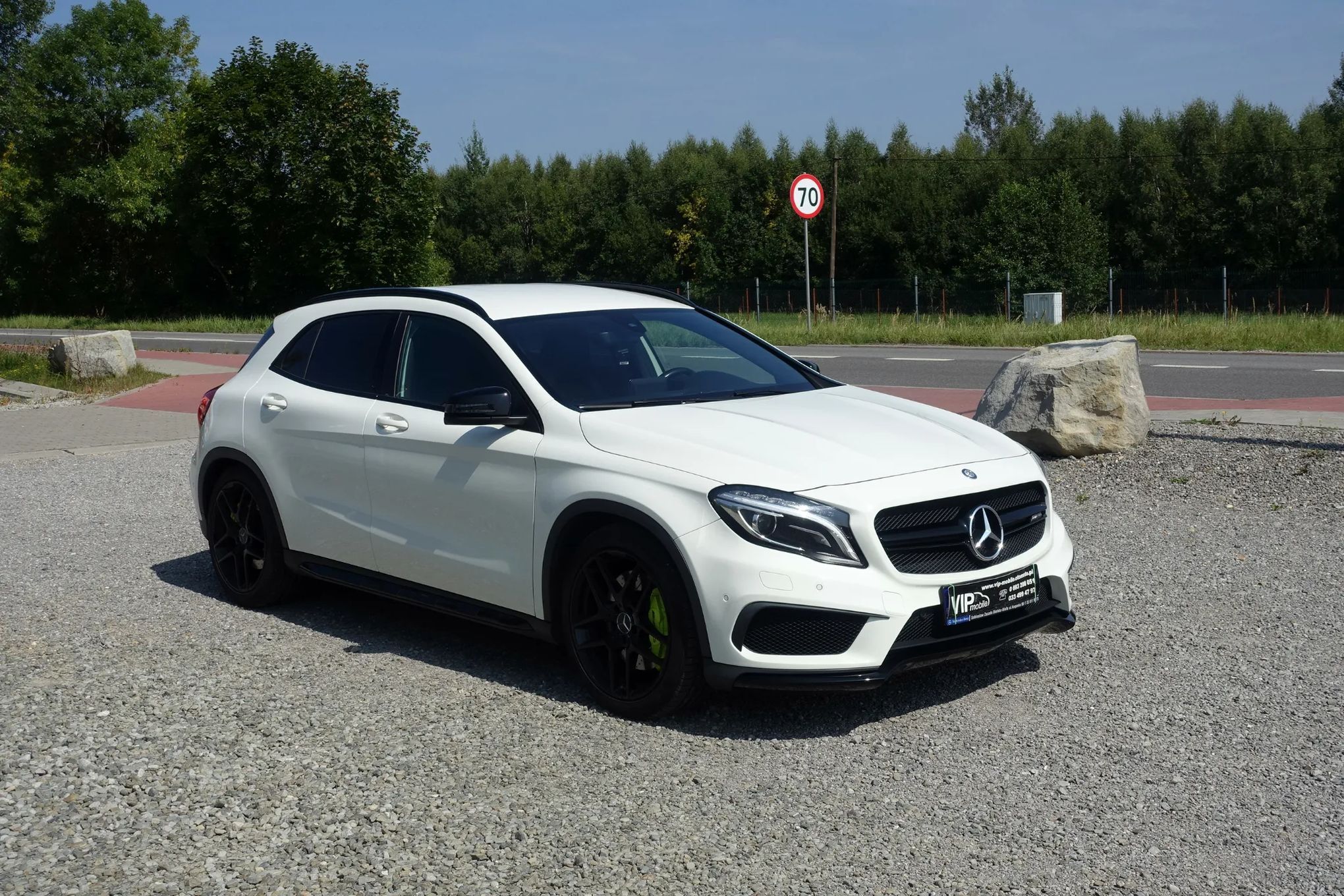 Mercedes-Benz GLA 45 AMG 2.0T 381KM EUROPA LED NAVI Regularnie serwisowany Stan BDB