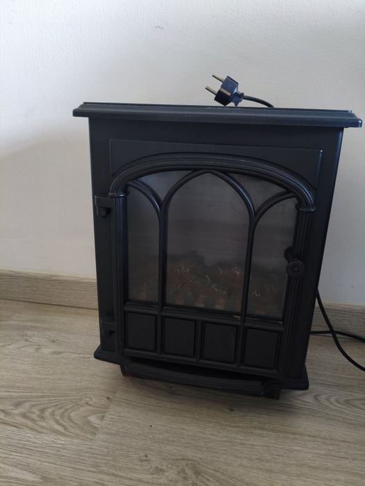 Aquecedor elétrico decorativo – efeito lareira (NÃO aquece)