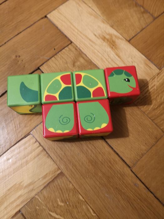 magnetyczne klocki, puzle 3D geomag magicube