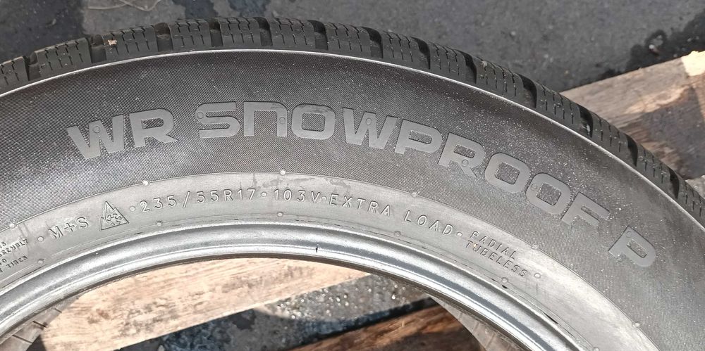 Nokian WR Snowproof opony zimowe  235/55/17 XL - 4 szt. W-wa R17 WK