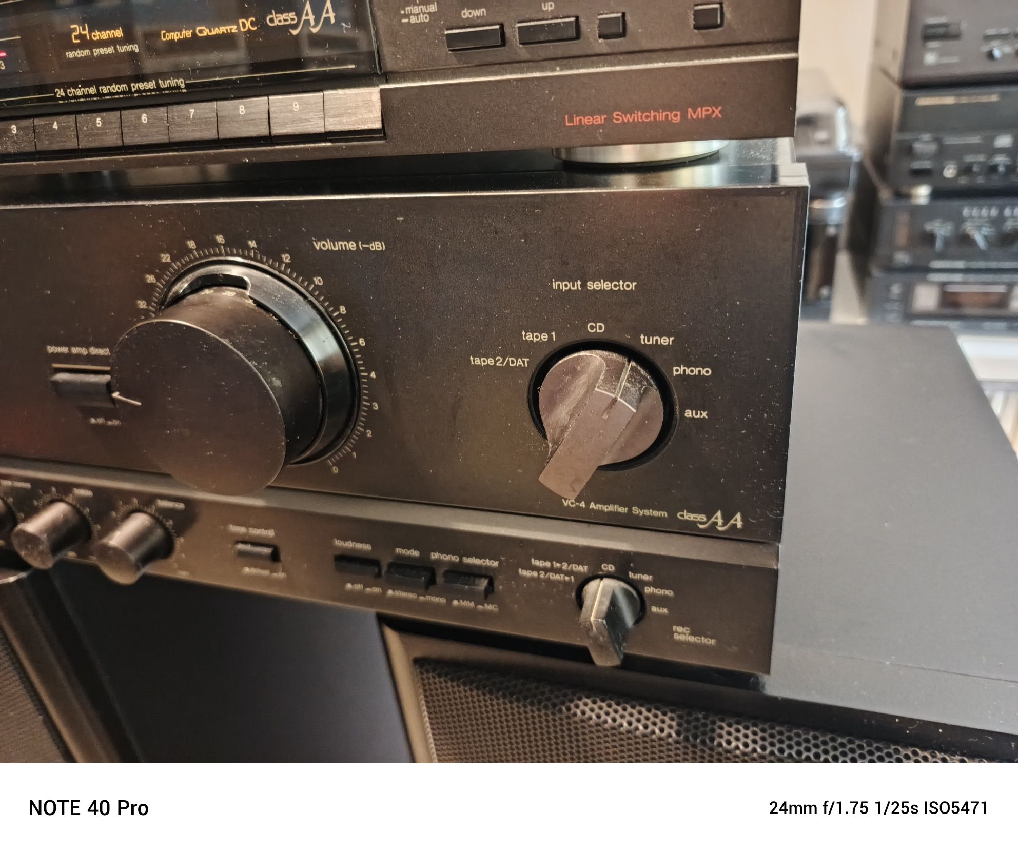 Technics wzmacniacz.
