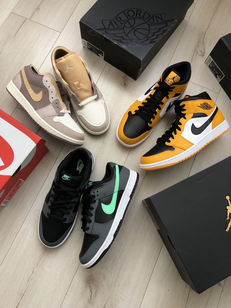 Nike Air Jordan 1 Low / Mid / Dunk SB