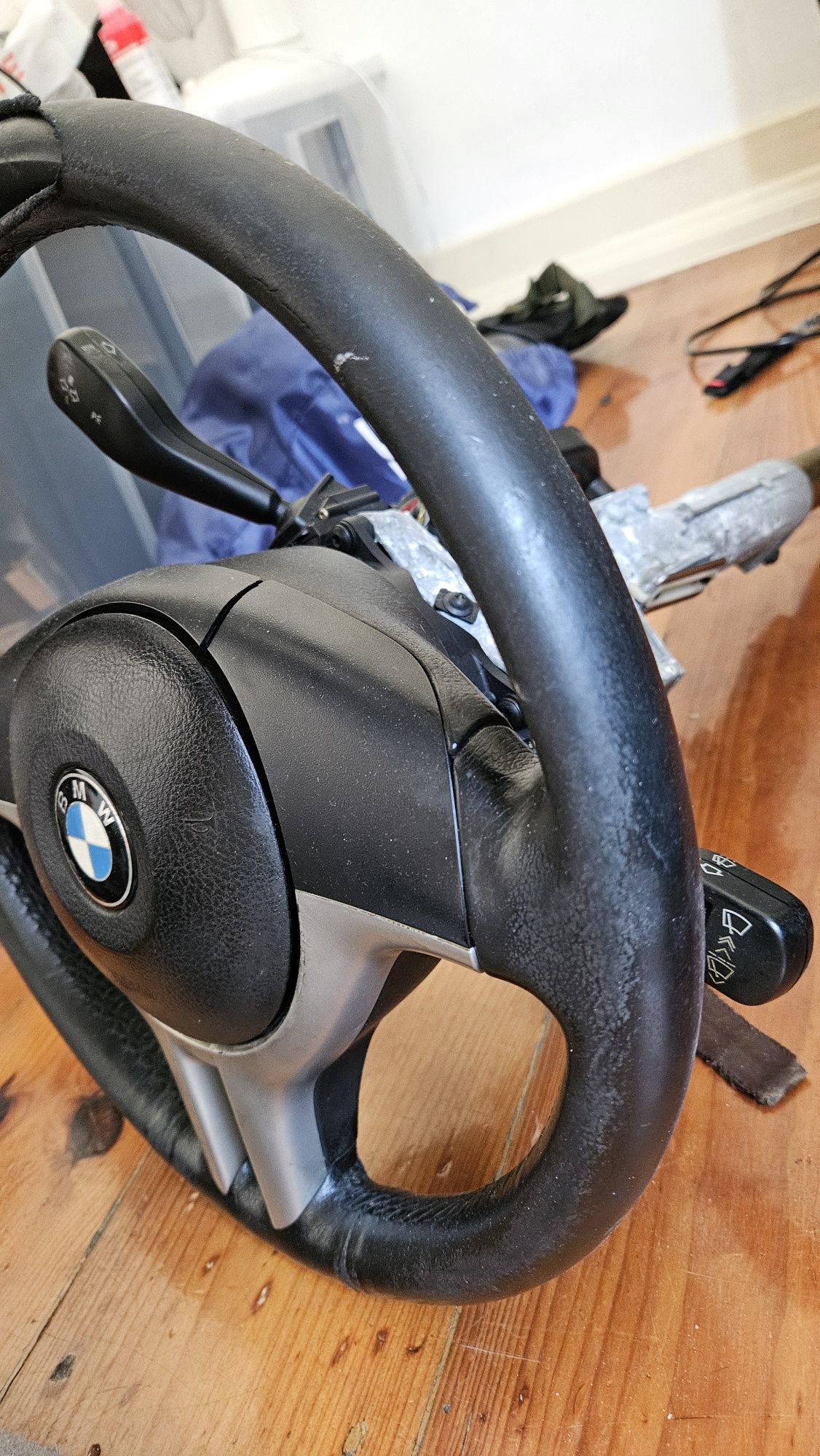 Coluna de direção com e canhão BMW E46