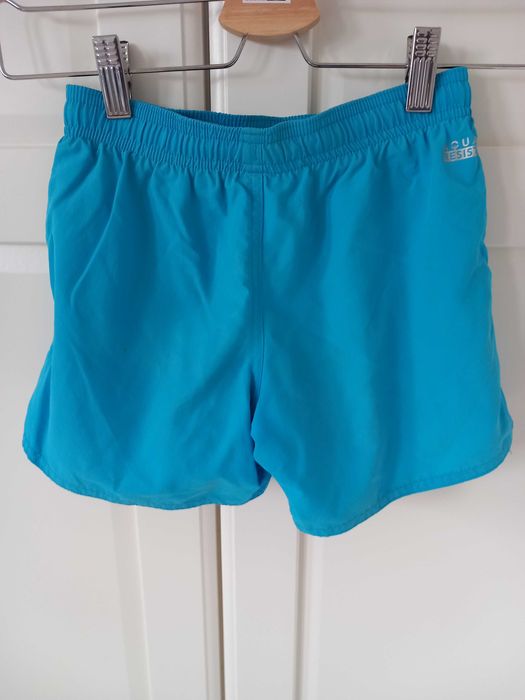 Kąpielówki Decathlon Nabaiji niebieskie roz. 134 spodenki