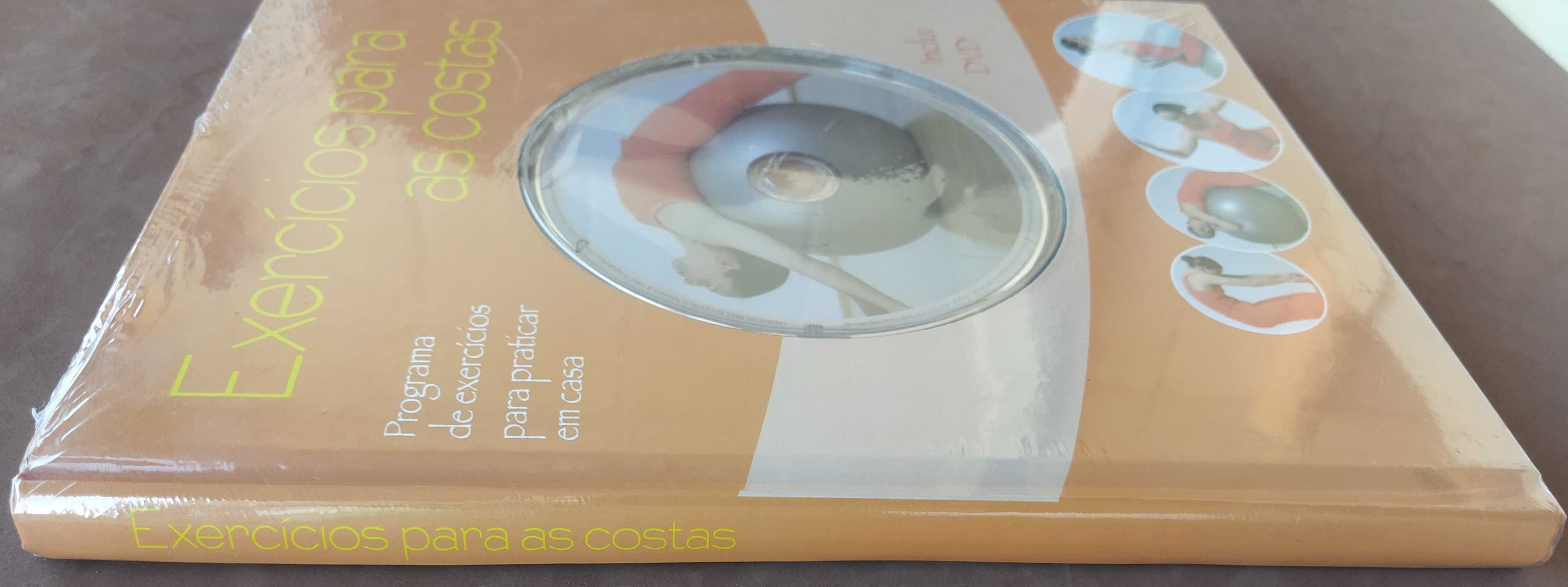 Exercícios para as costas- Inclui DVD (por abrir - selado)