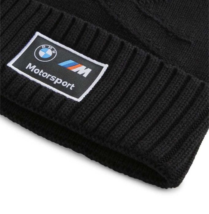 Чорна шапка Puma BMW