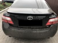 Спойлер Toyota Camry 40 ABS черный Тойота Камри лип спойлер