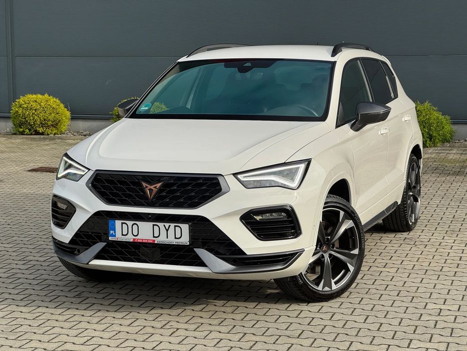Cupra Ateca VZ 300KM Hak ACC Zawieszenie DCC Grzana Szyba Full LED Kamera360 FV23%