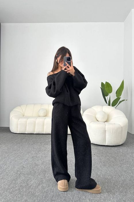 Теплый костюм оверсайз Теплий костюм