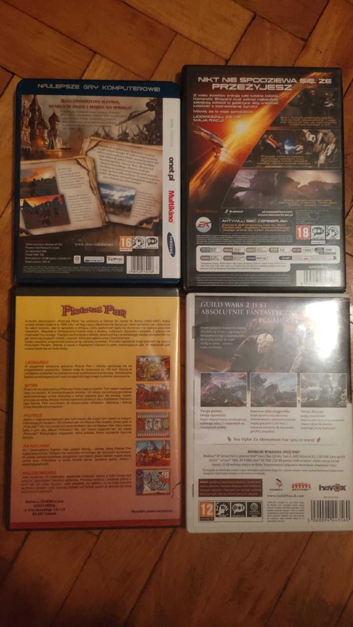 Guildwars 2 Mass Effect 2 Ogniem i Mieczem Piotruś Pan Gry PC