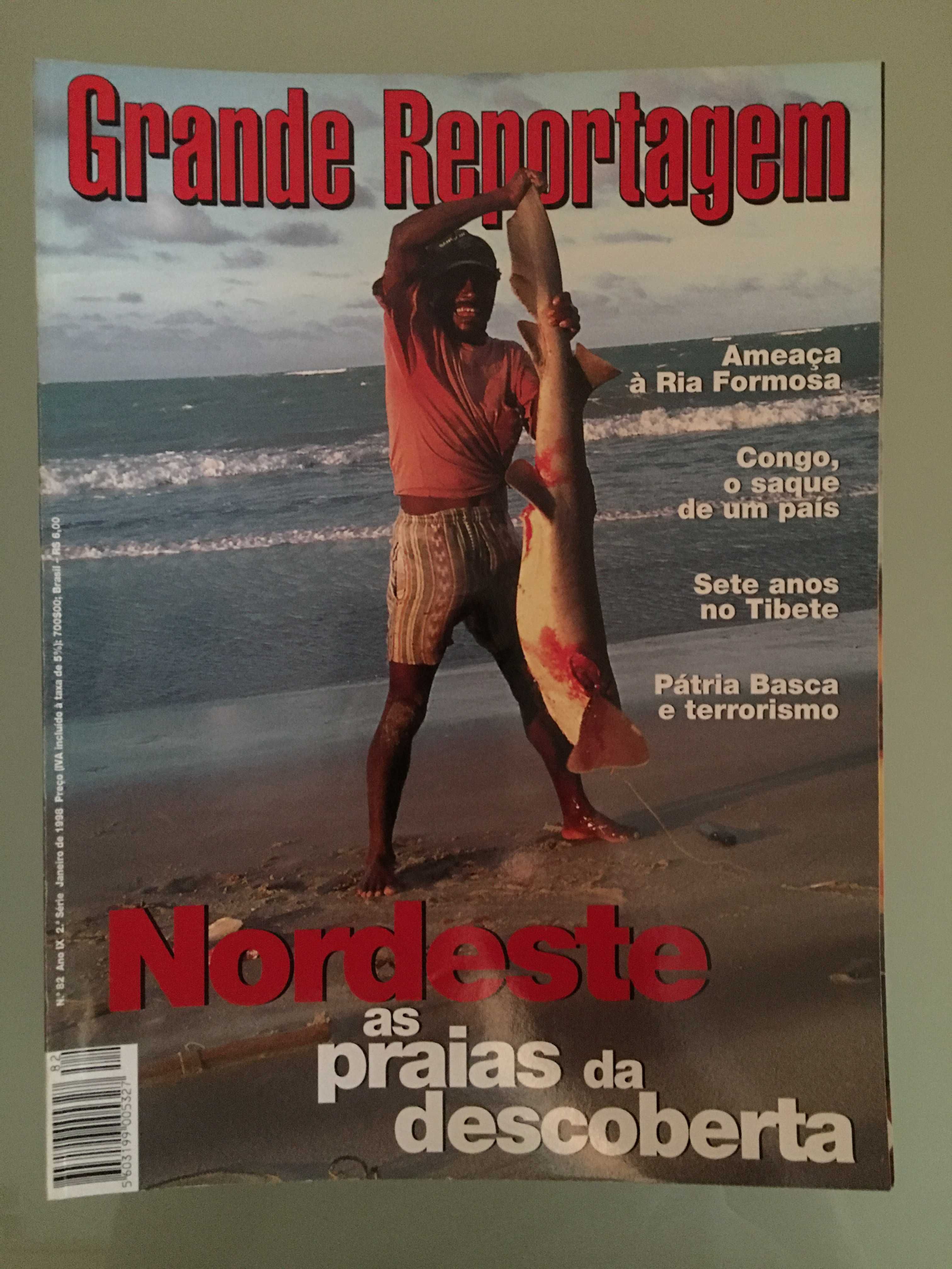 Revista Grande Reportagem - 2a.série 25 números entre 1992 e 1999