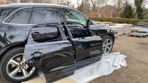 Audi Q5 запчасти бампер крыло решетка капот подрамник фары радиатор