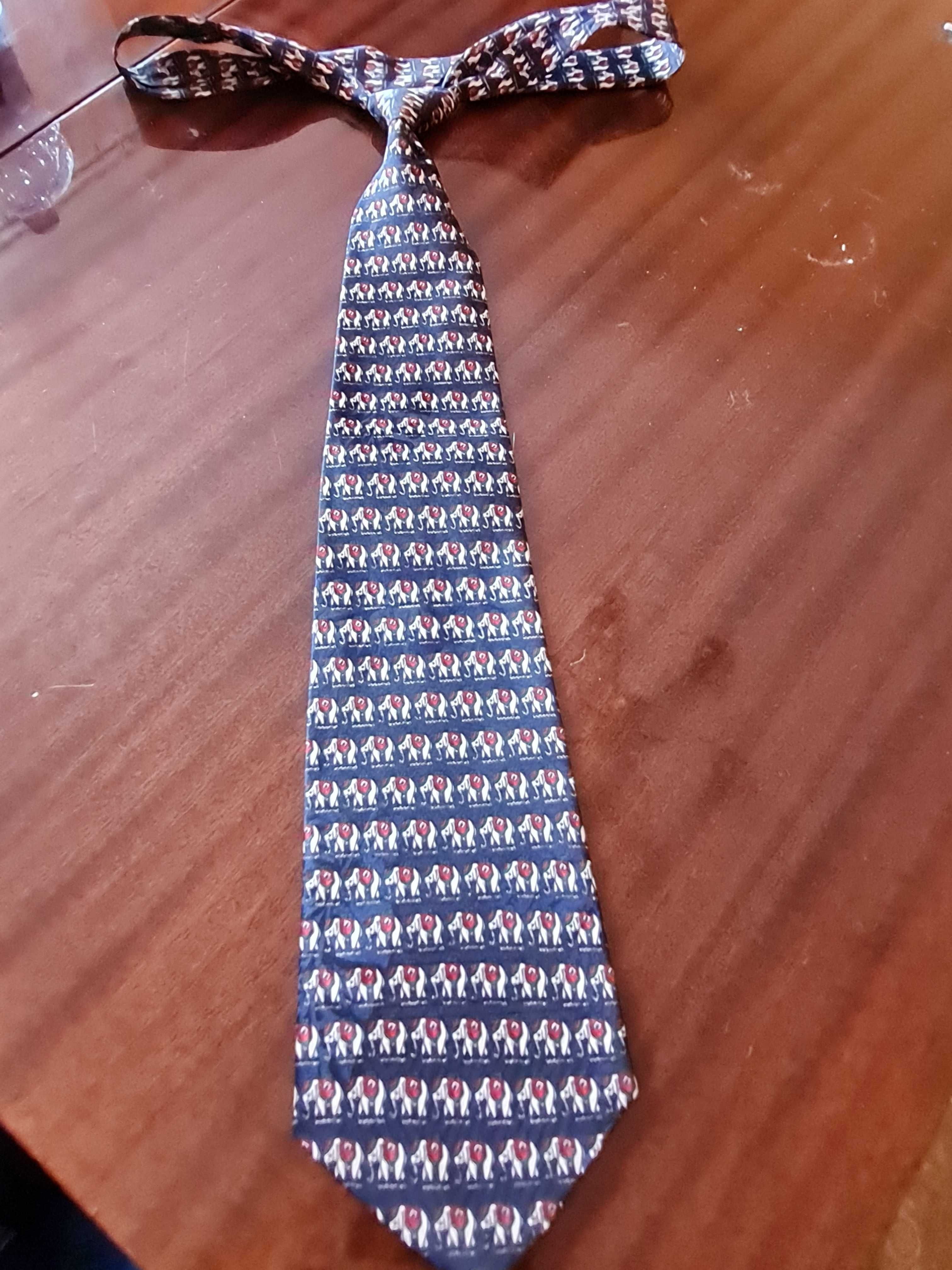 Krawaty rozne niebieskie 5szt