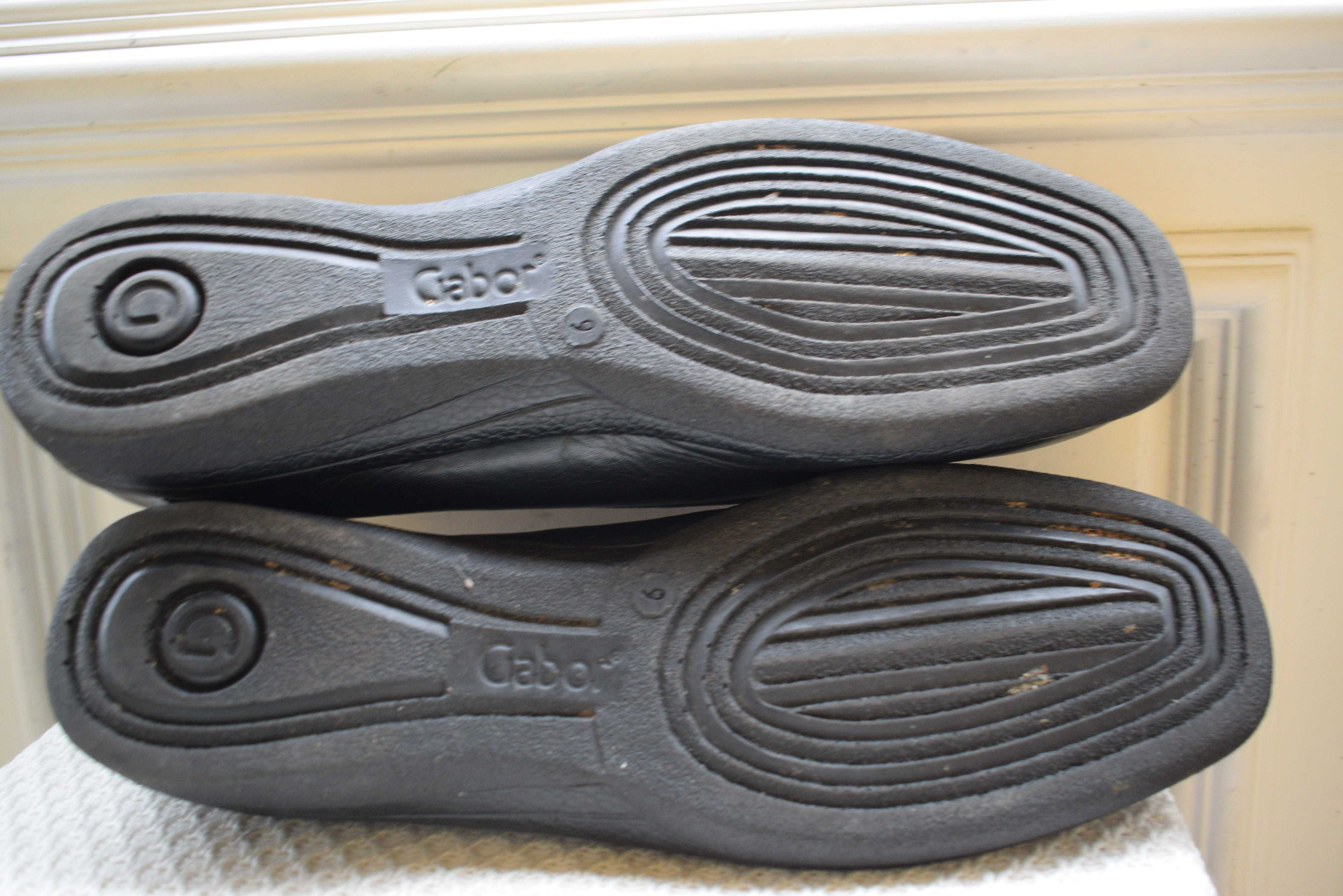 кожаные туфли балетки мокасины лодочки Gabor р. 43 27,8 см