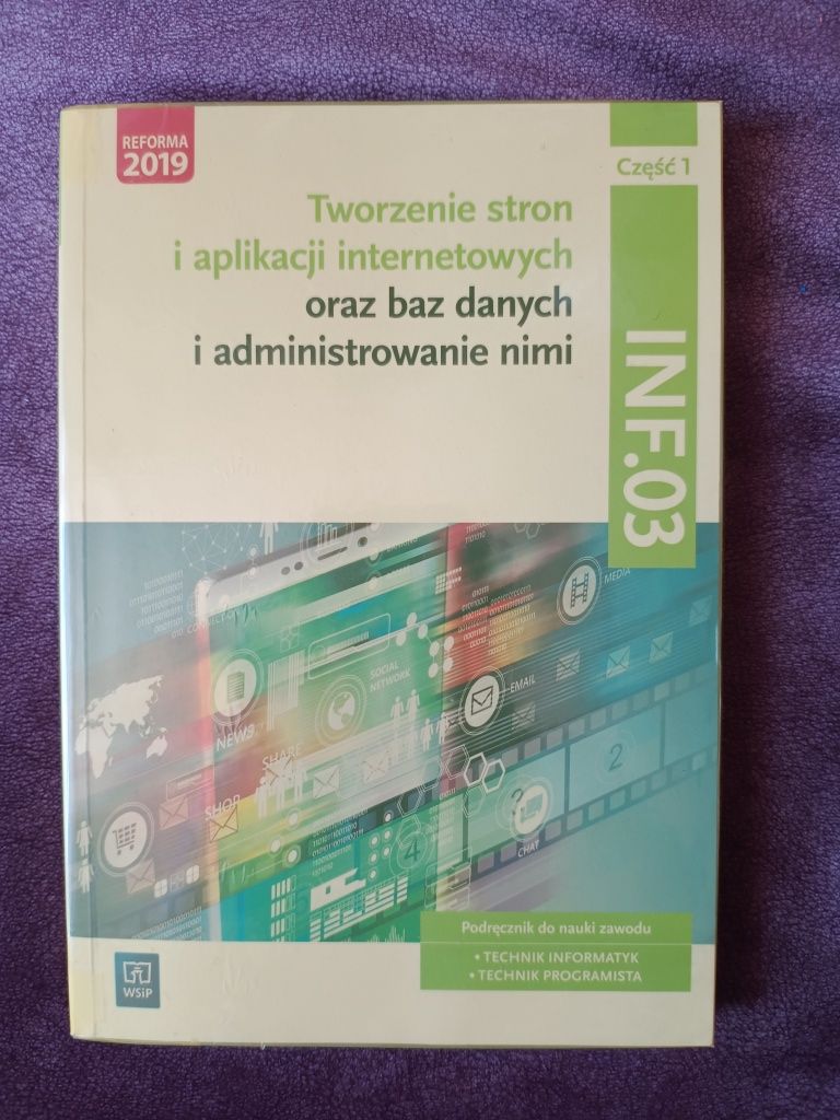 Podręcznik cz1 INF.03 - Tworzenie stron i aplikacji internetowych oraz
