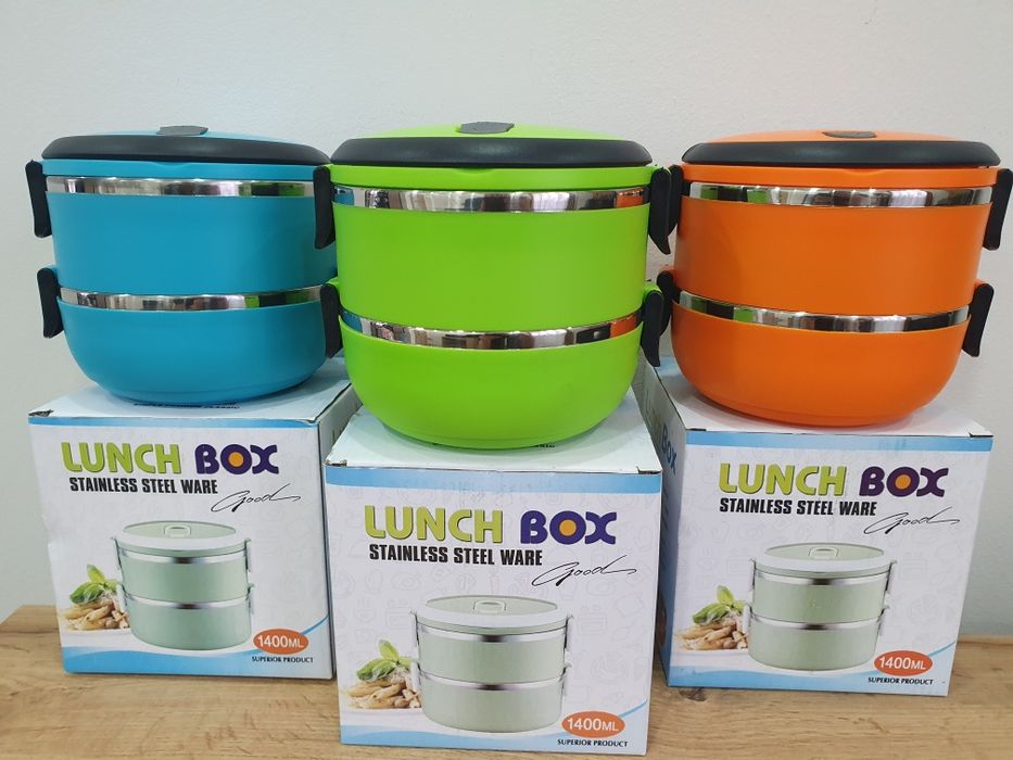 Menażka Lunch Box 2 komory 1400ml