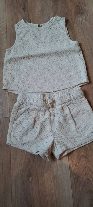 Komplet na lato H&M dziewczęce roz 92