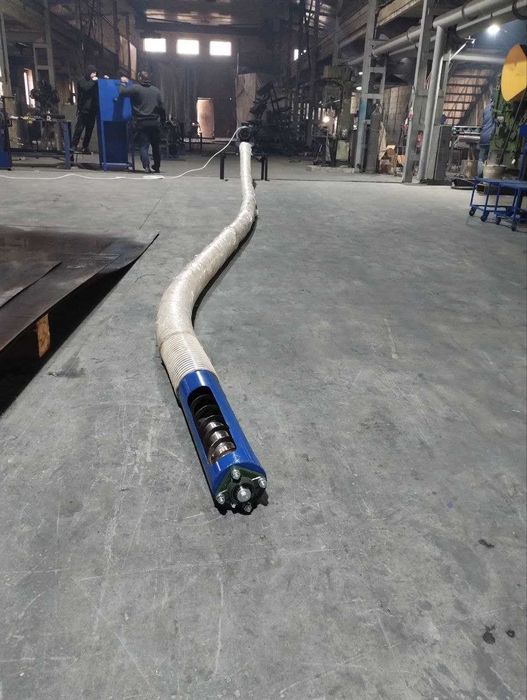 Гнучкий шнековий навантажувач 127 мм х 8000 мм х 220В від виробника