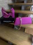 Primadonna conjunto sandálias e clutch