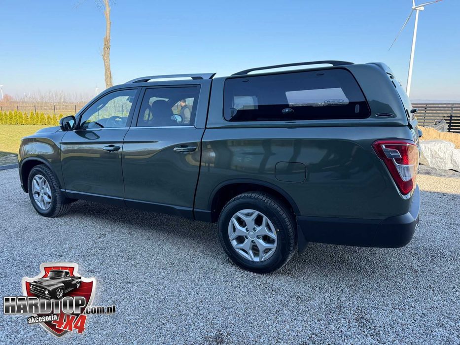 Zabudowa paki Ssangyong Grand Musso Szyby Podnoszone Hardtop na Pakę