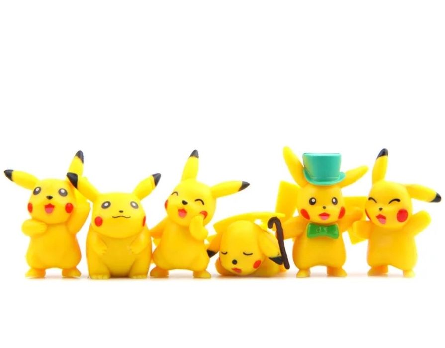 Pikachu – 3 figurki na tort urodzinowy