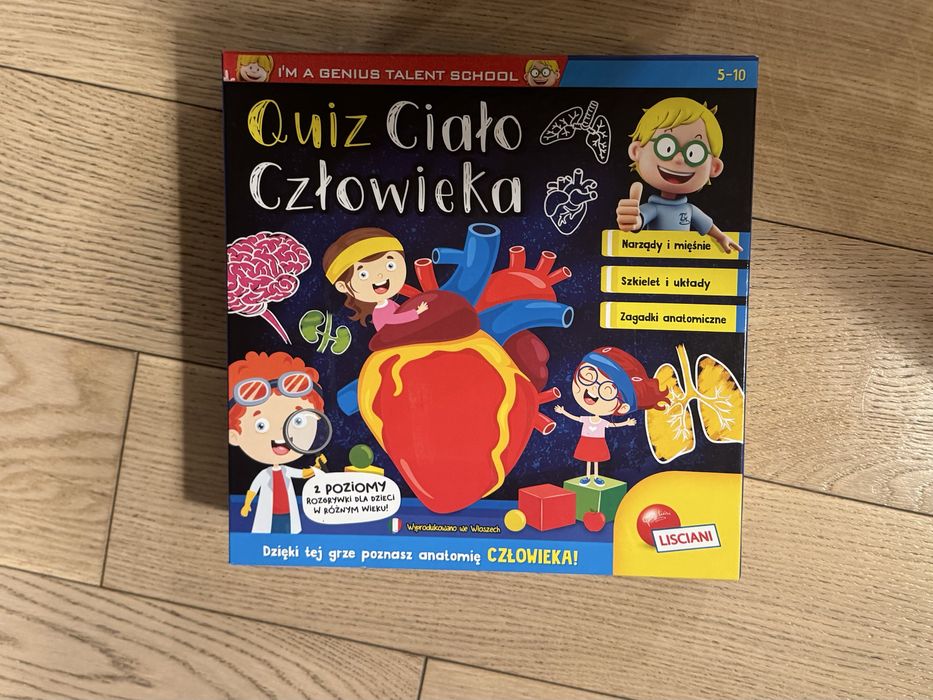 Quiz Ciało Czlowieka.