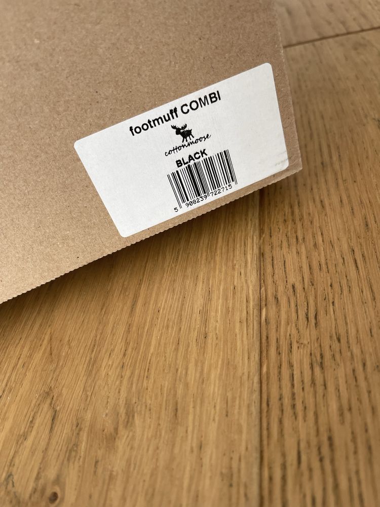 śpiworek cottonmoose black zimowy z futerkiem do Cybex