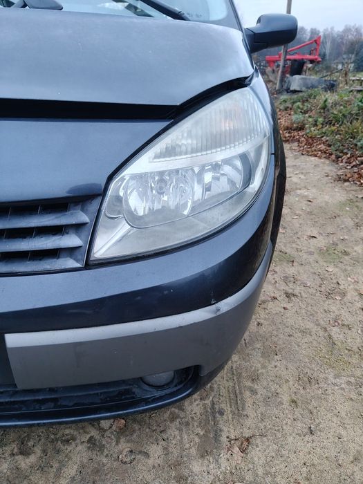 Lewa lampa przód renault scenic 2
