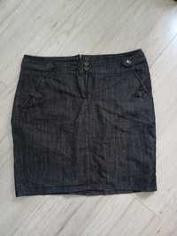 Spódnica ciemny jeans 44