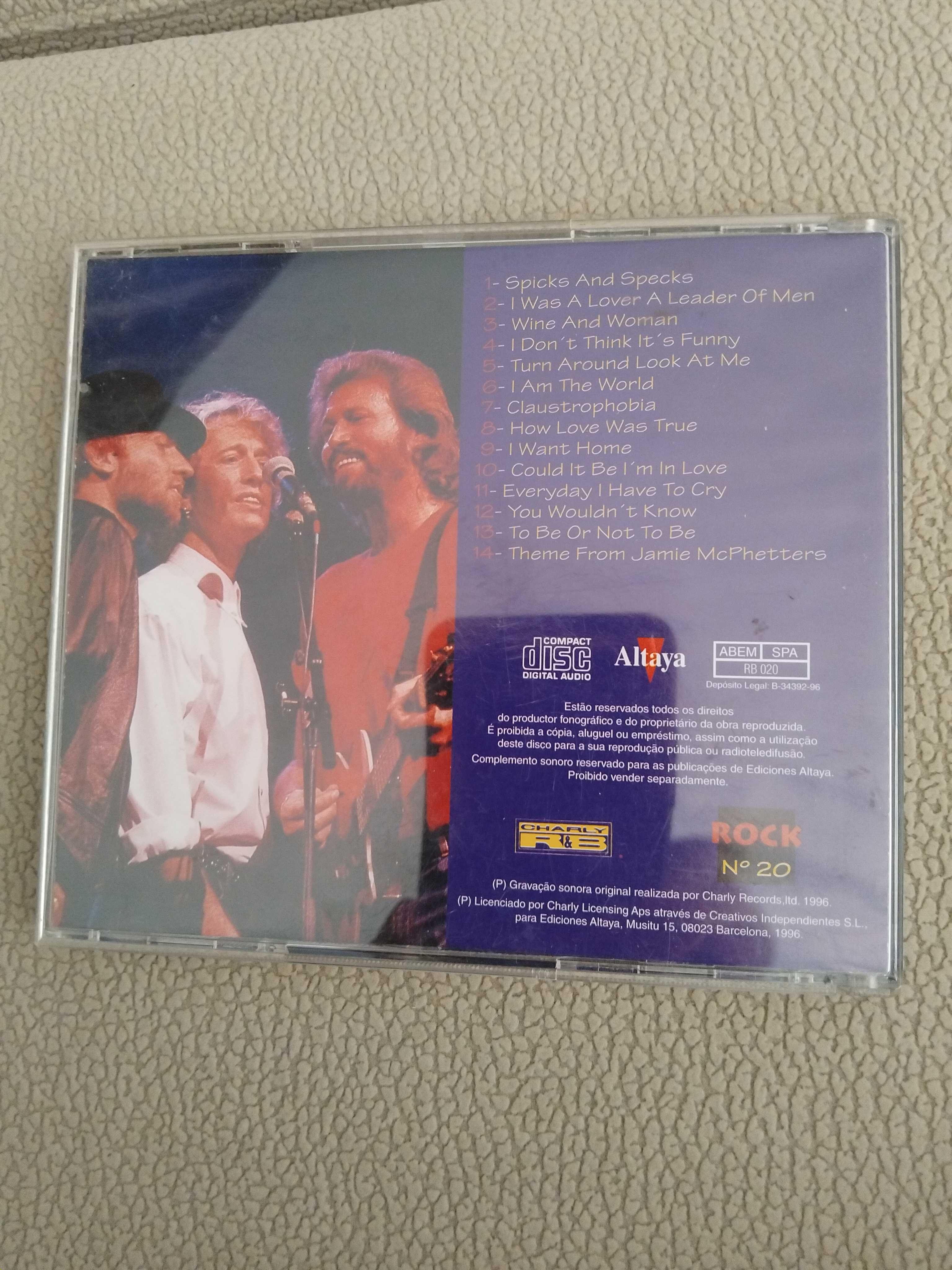 3 Álbuns dos BeeGeees em cd