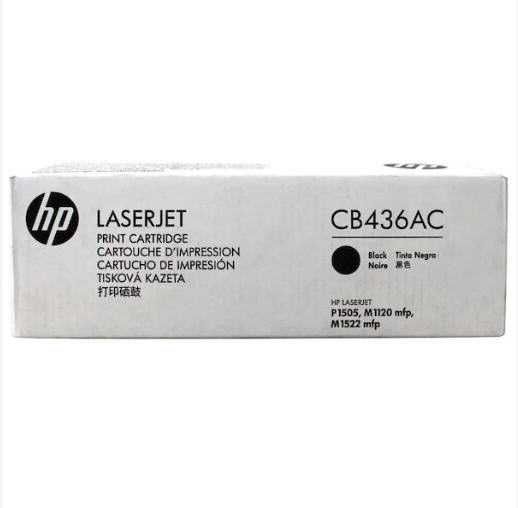 Картридж HP 36 A CB436AC Black Оригінал! Новый!